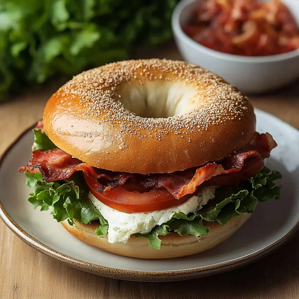 California BLT Chopped Bagel