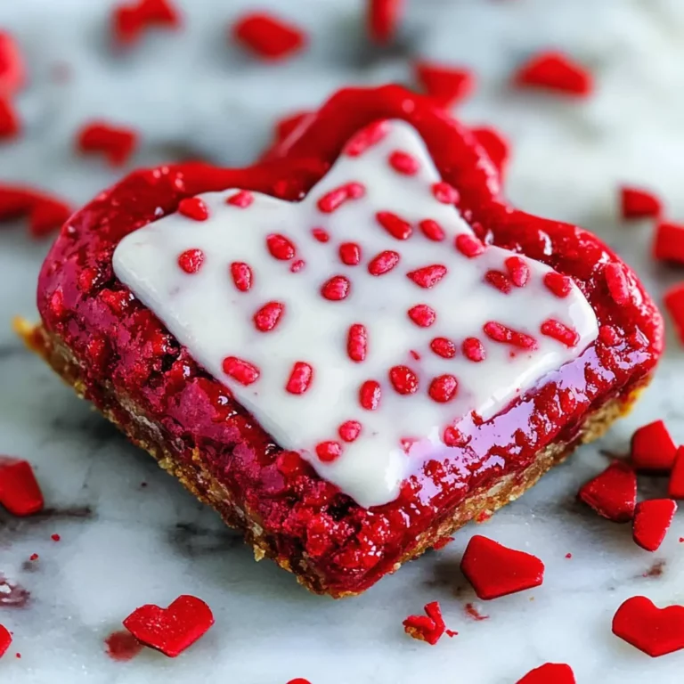 Red Velvet Pop Tarts