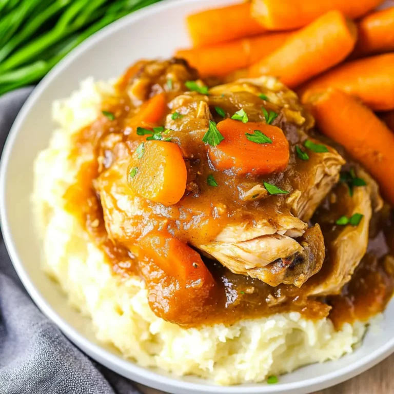Crockpot Chicken Thigh Pot Roast