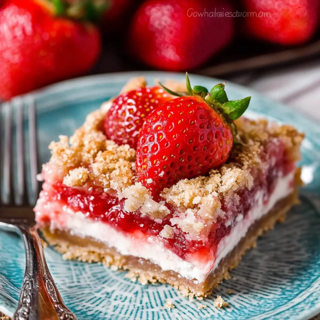 Strawberry Pie Bars