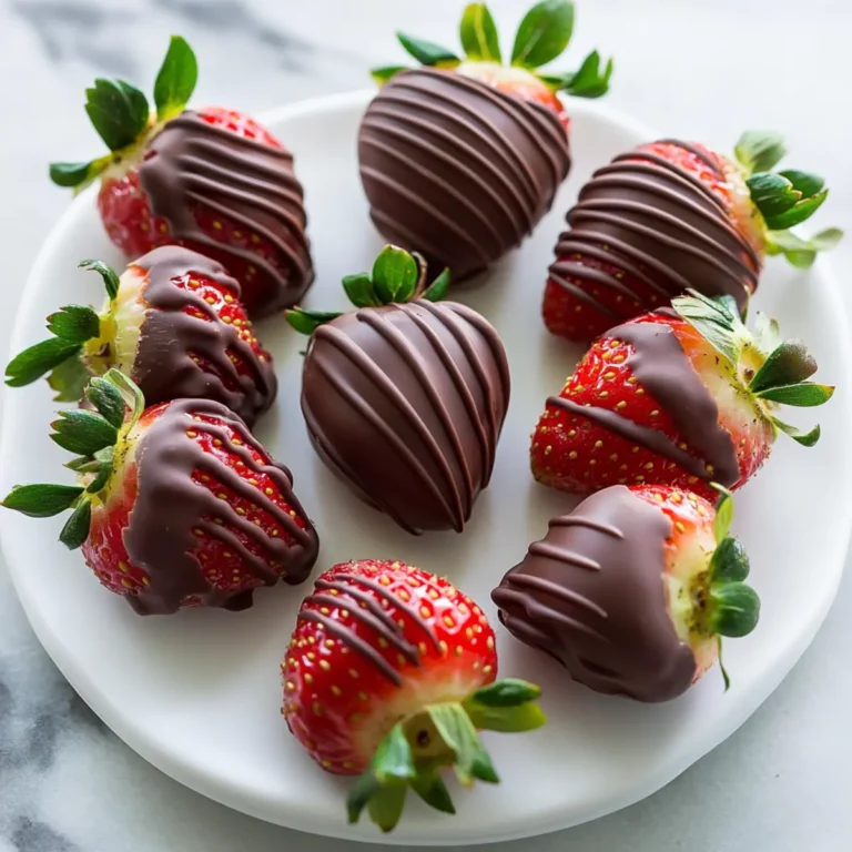 Perfect Chocolate-Covered Strawberries