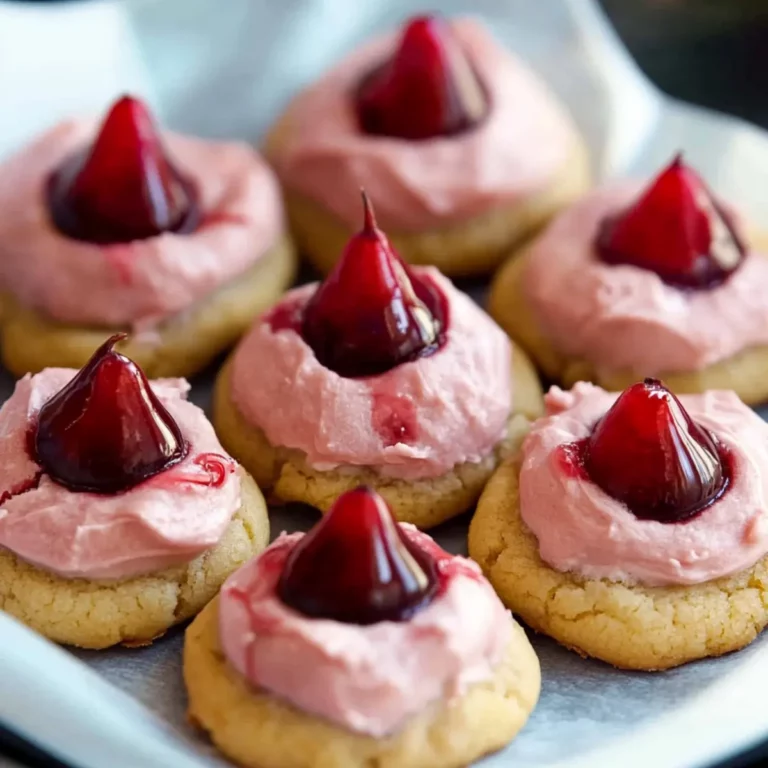 Cherry Kiss Cookies