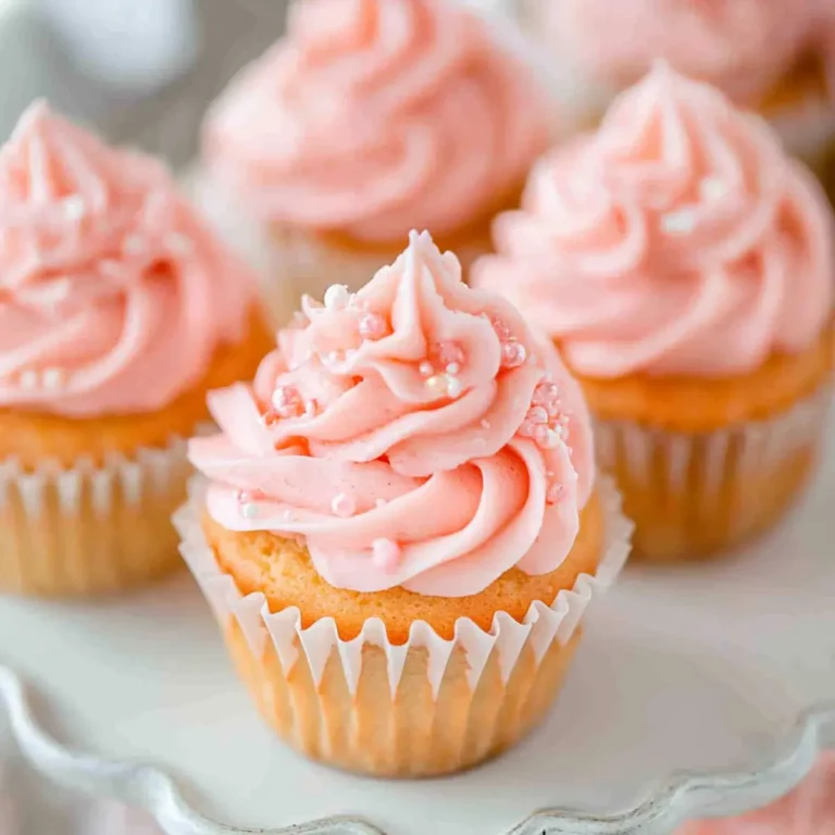 How to Make Pink and Coral Spring Cupcakes