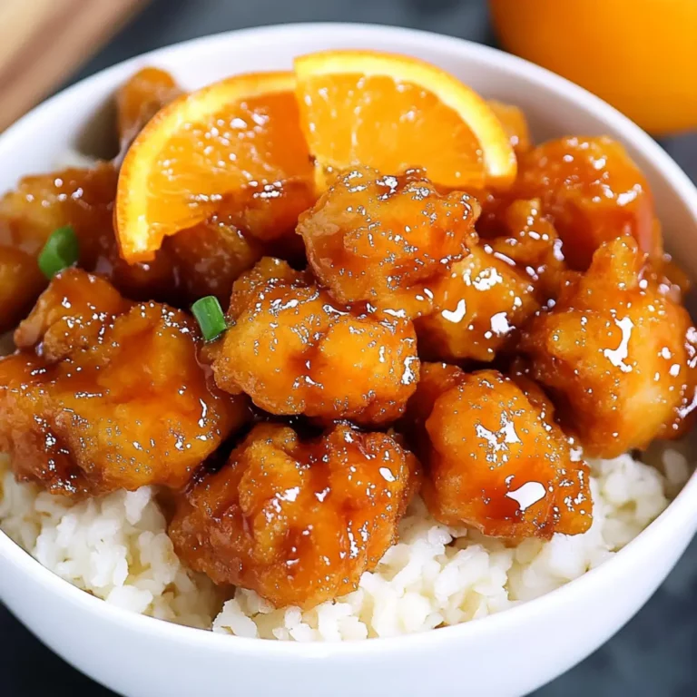 Crispy Orange Chicken
