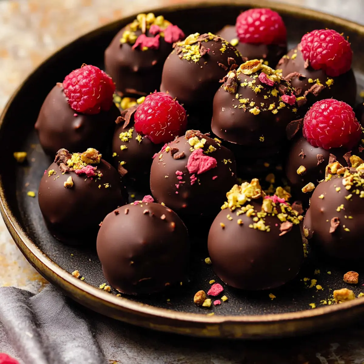 Decadent Raspberry Chocolate Truffles Recipe for Sweet Indulgence ...
