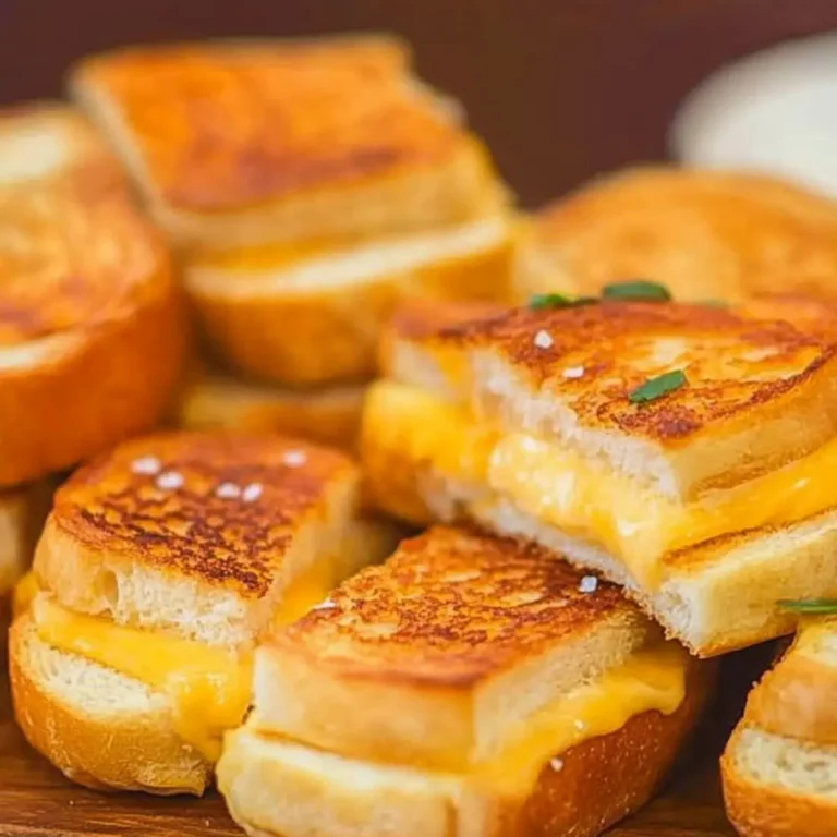 Mini Grilled Cheese Hawaiian Roll Sliders