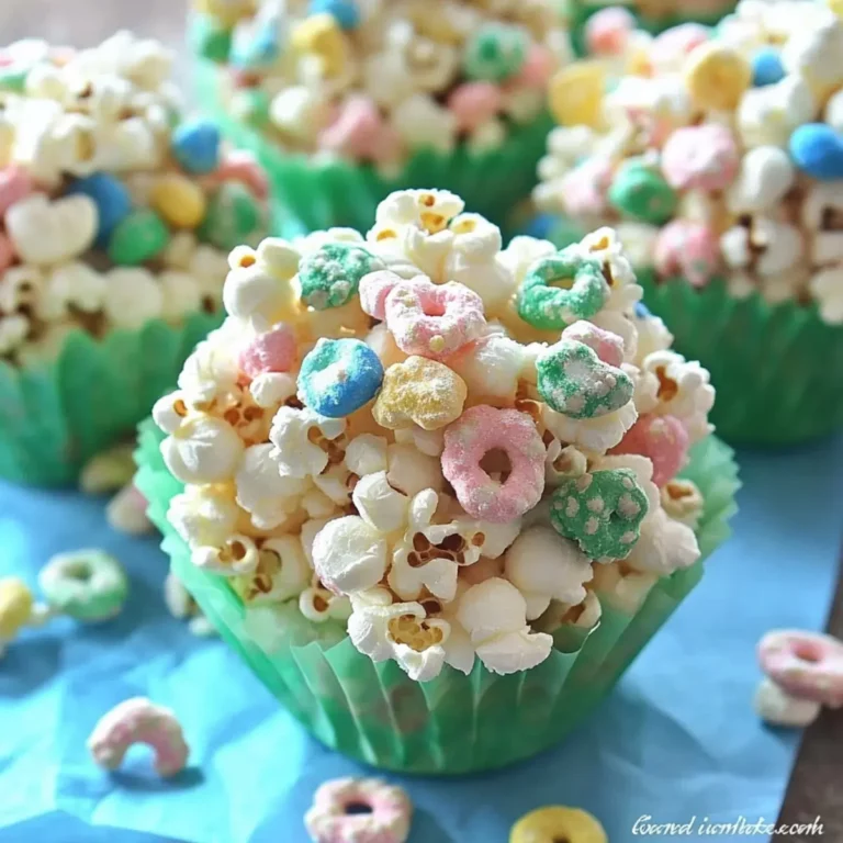 Lucky Charms Popcorn Balls
