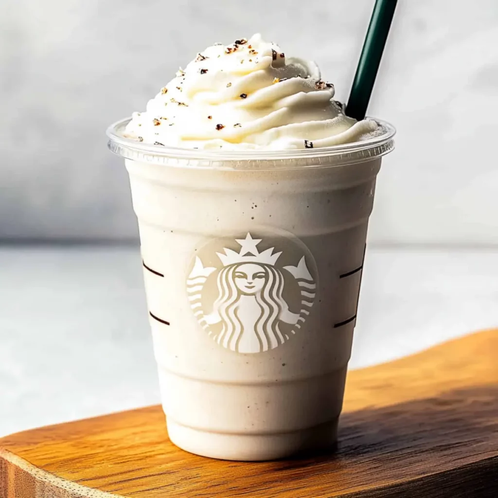 Creamy Vanilla Bean Frappuccino Recipe