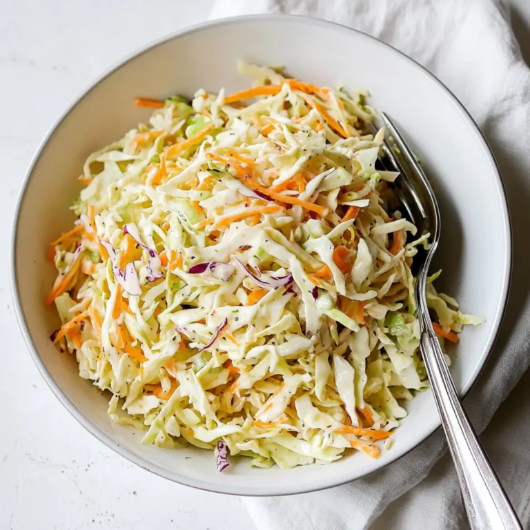 Sweet Vinegar Coleslaw