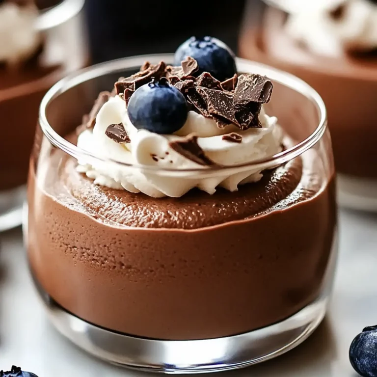 Rich & Silky Chocolate Mousse