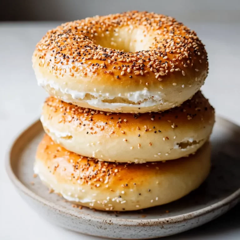 High-Protein Greek Yogurt Bagels