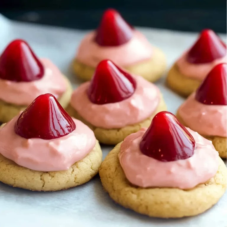 Cherry Kiss Cookies