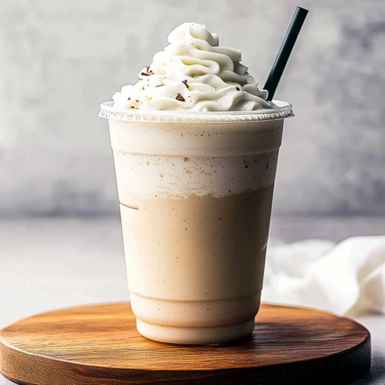 How to Make a Vanilla Bean Frappe