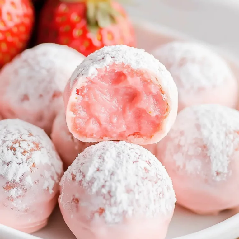 Strawberry Truffles