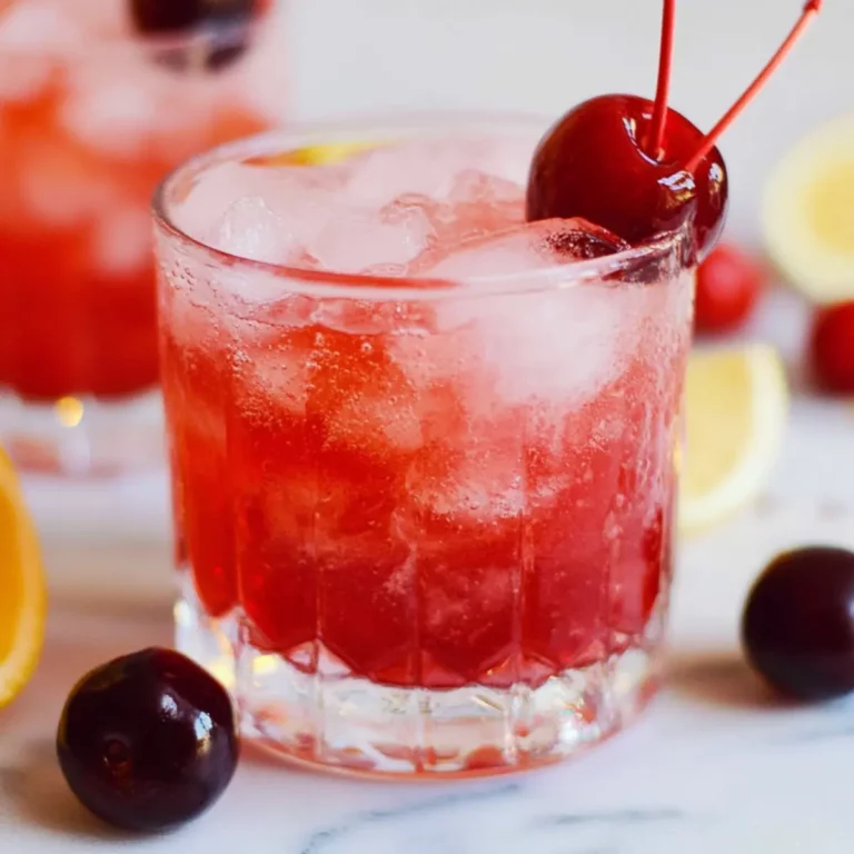 Boozy Valentine’s Cherry Bomb Drinks