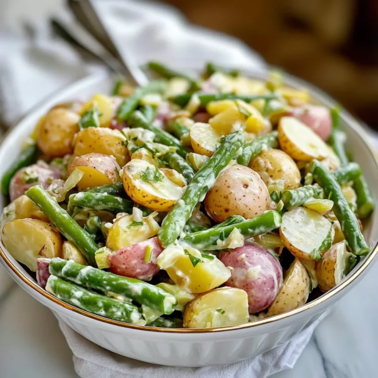 Creamy Green Bean & Potato Salad